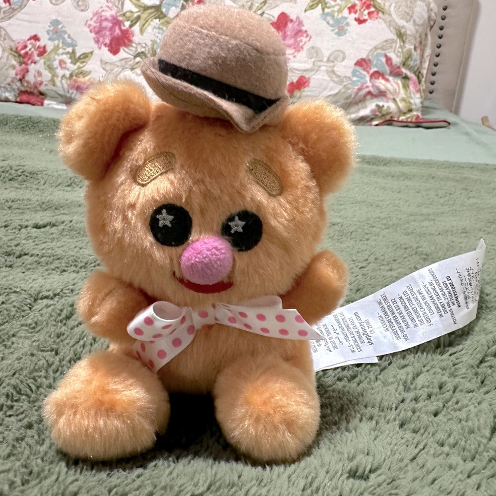 FOZZIE BEAR WISHABLES PLUSH MUPPET VISION 3D SERIES DISNEY PARKS